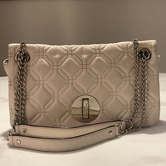 Kate Spade Quilted Leather Turnlock Shoulder Bag - Picture 2 of 13